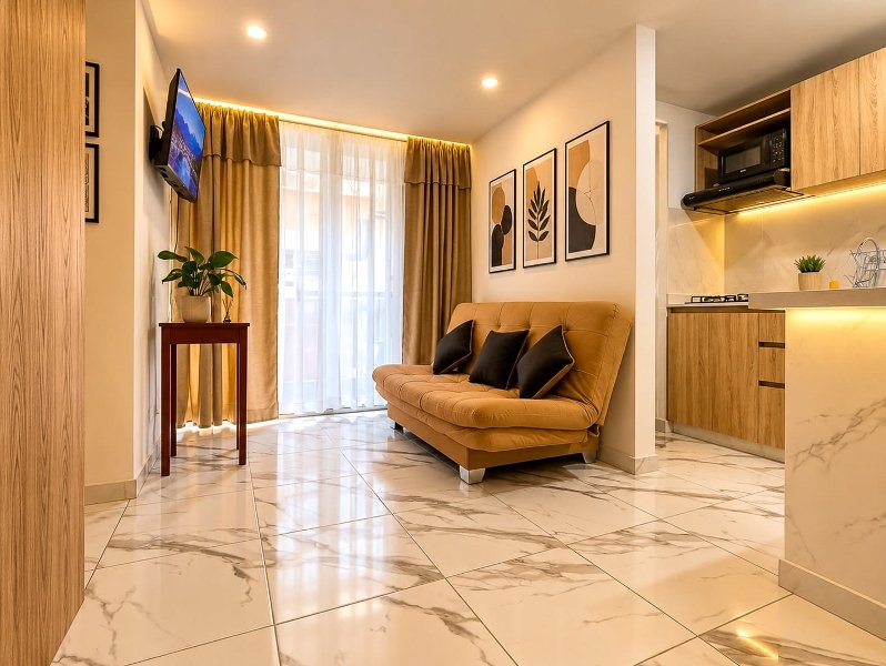 Apartaestudio en arriendo en SANTA ANA, 35 m², 1 alcoba, 1 baño